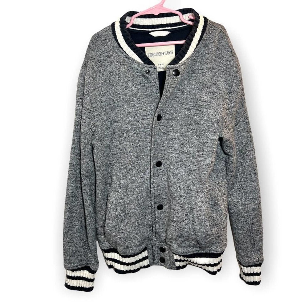 Tucker+Tate Letterman Sweater Jacket